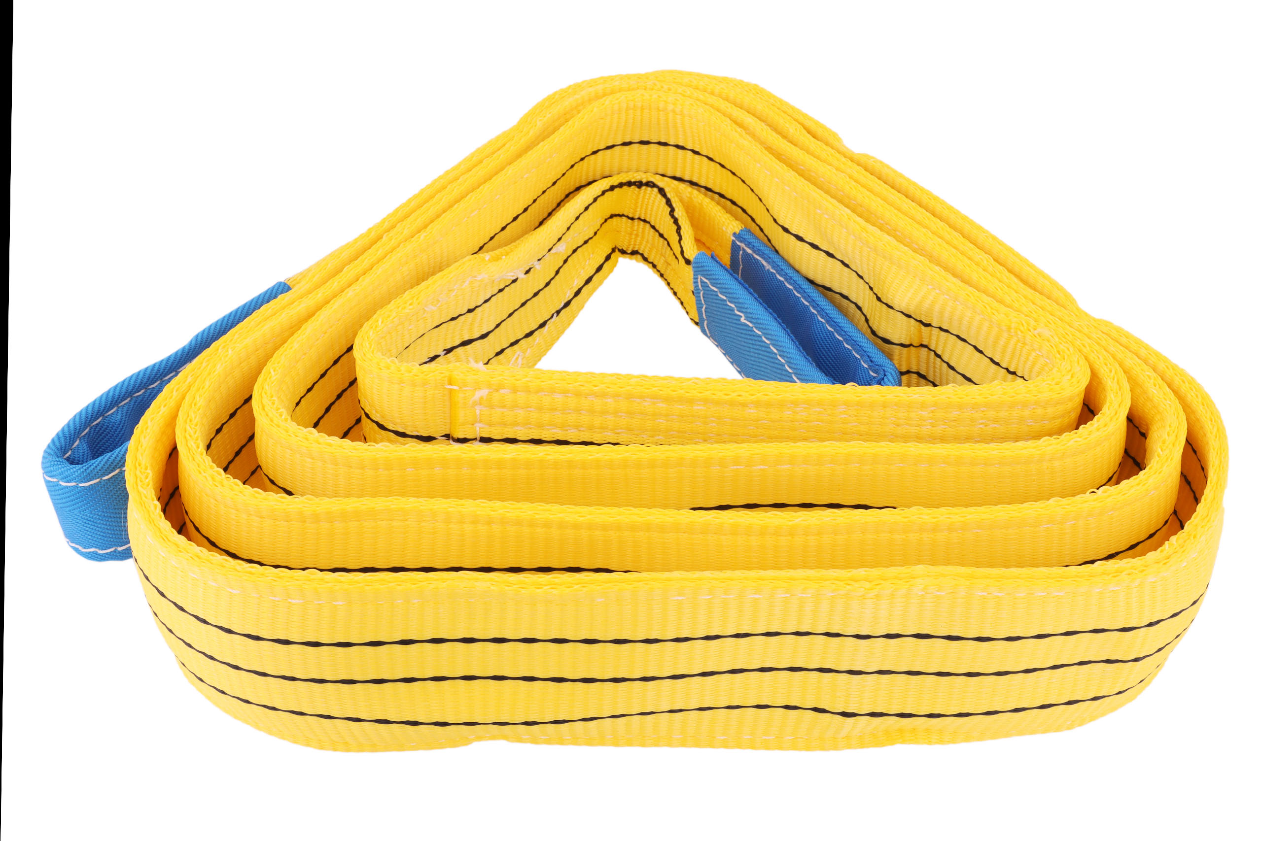 Hebeband 5m, WLL 3to, mit verstärkten Schlaufen