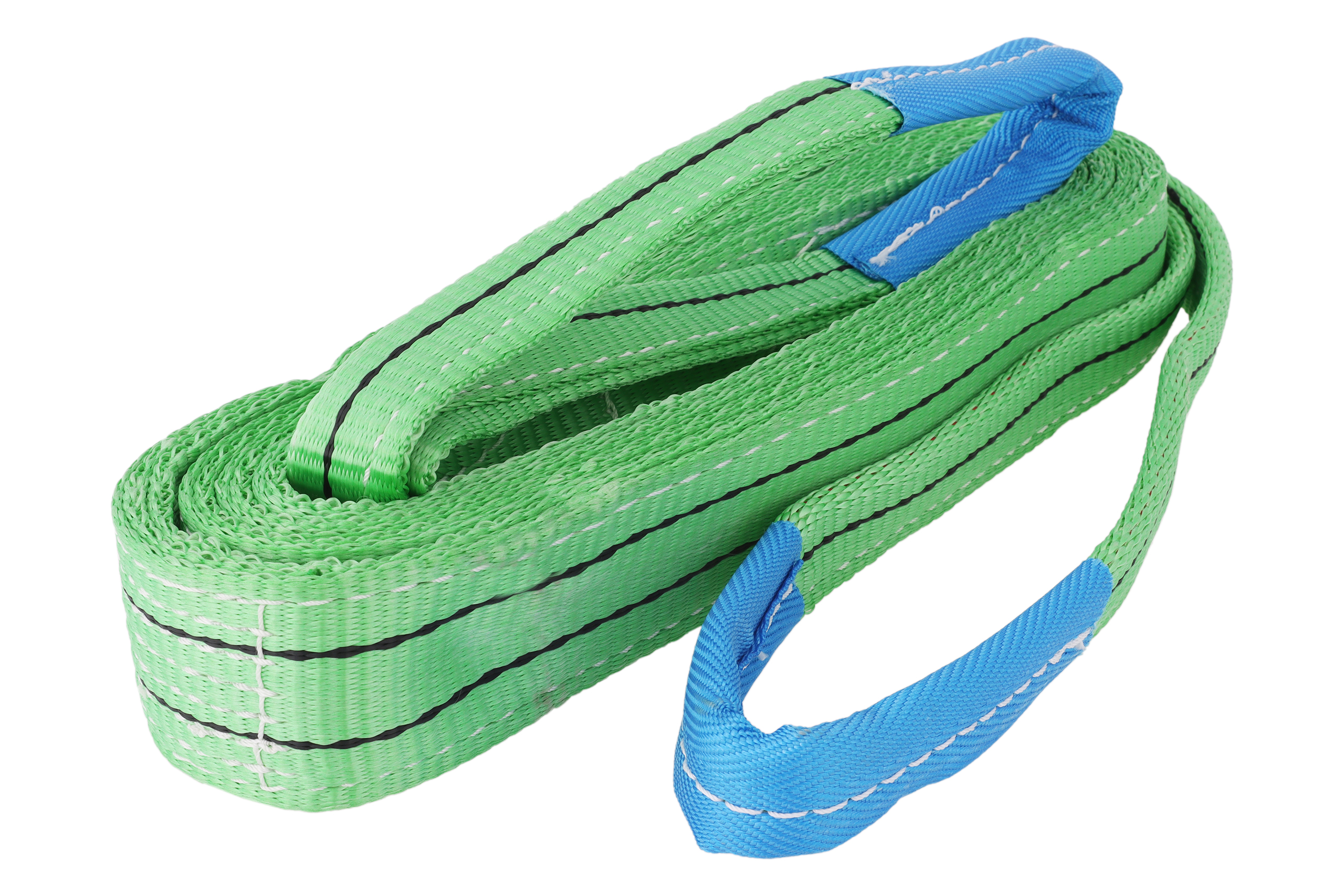 Hebeband 4m, WLL 2to mit verstärkten Schlaufen