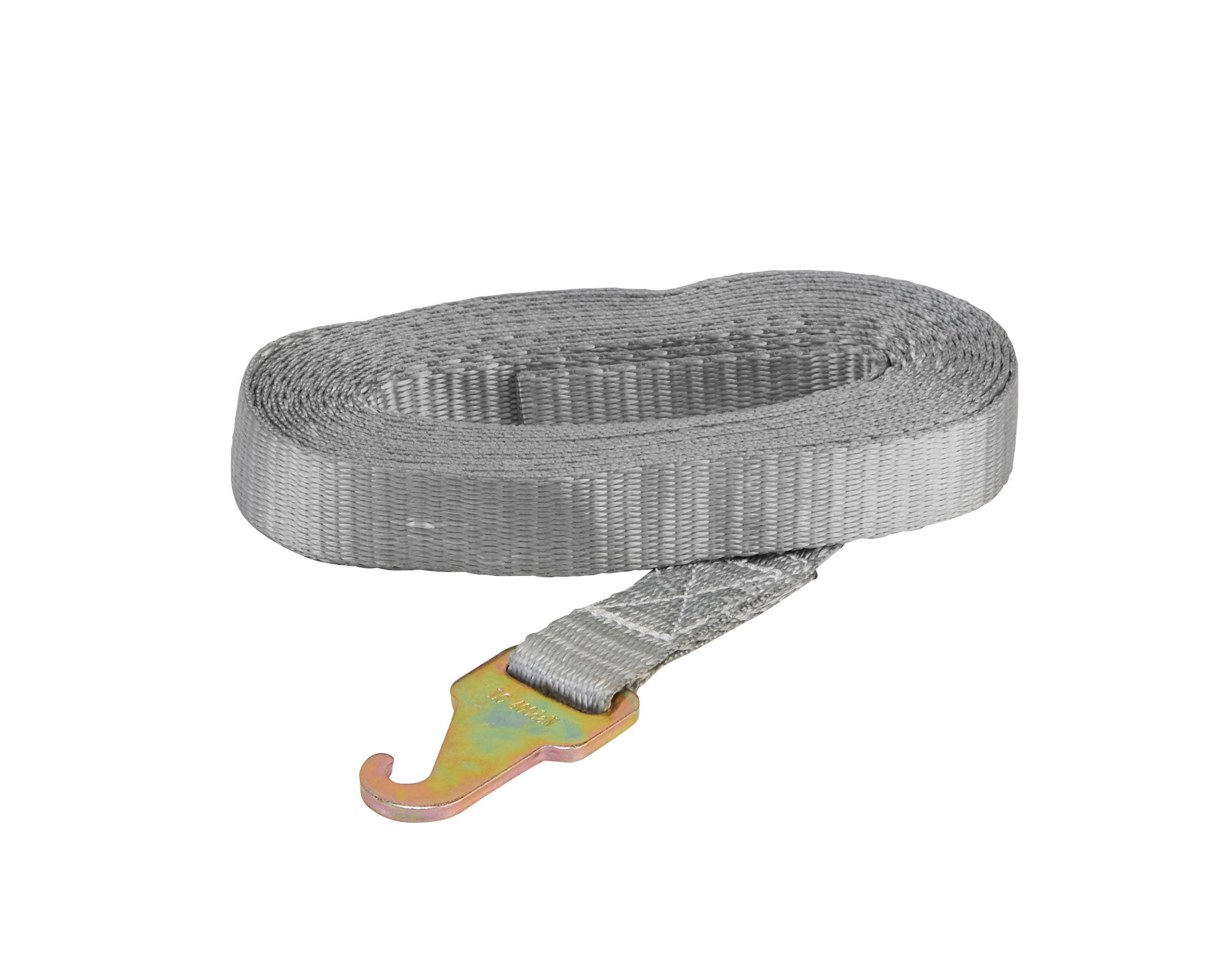 Zurrgurt, 6m, 25mm, LC 400daN, STF 120daN, zweiteilig, mit Flachhaken für Racksystem