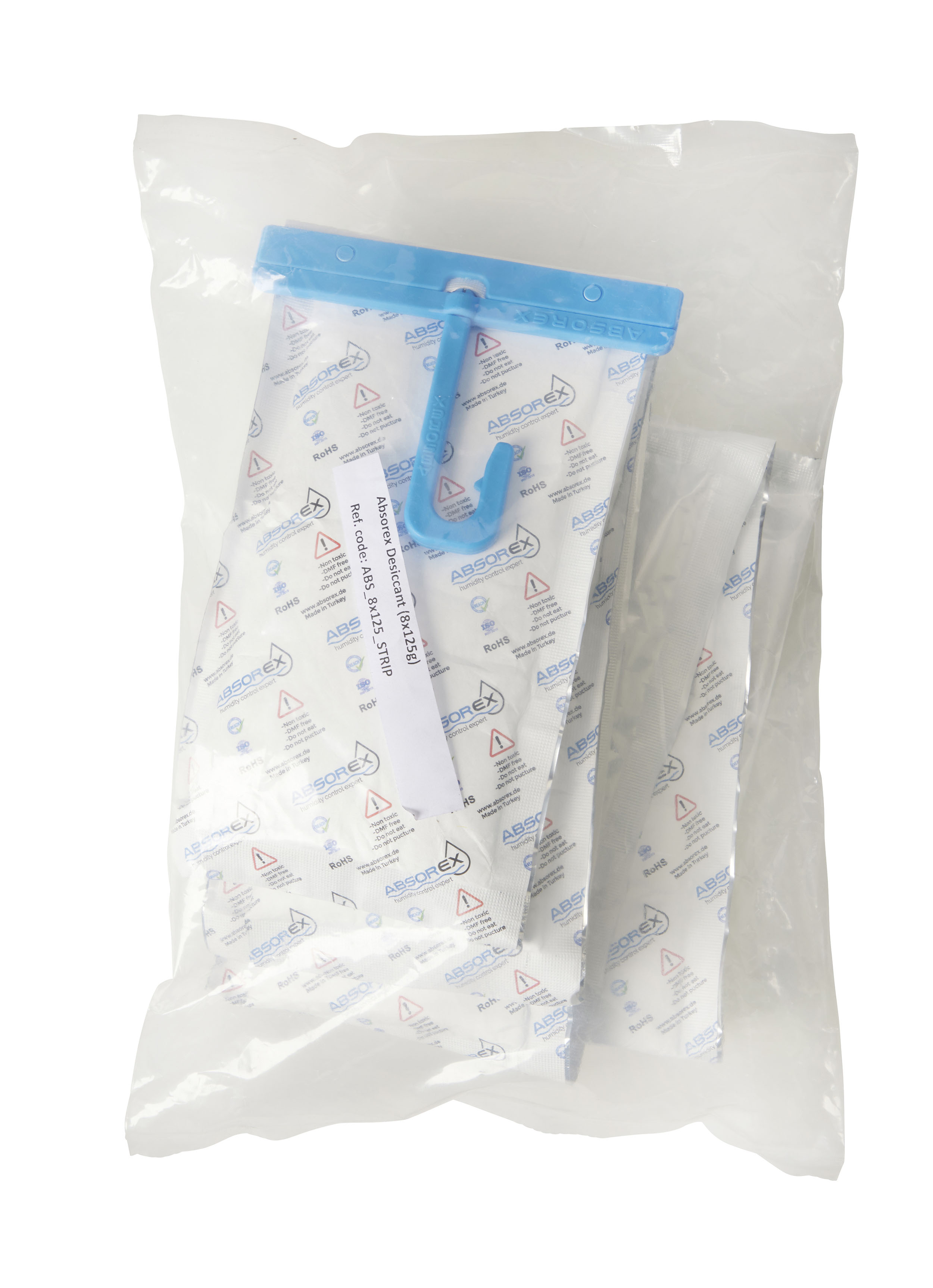 Absorex - Trockenmittelkette // 8 x 125g (mit Haken)