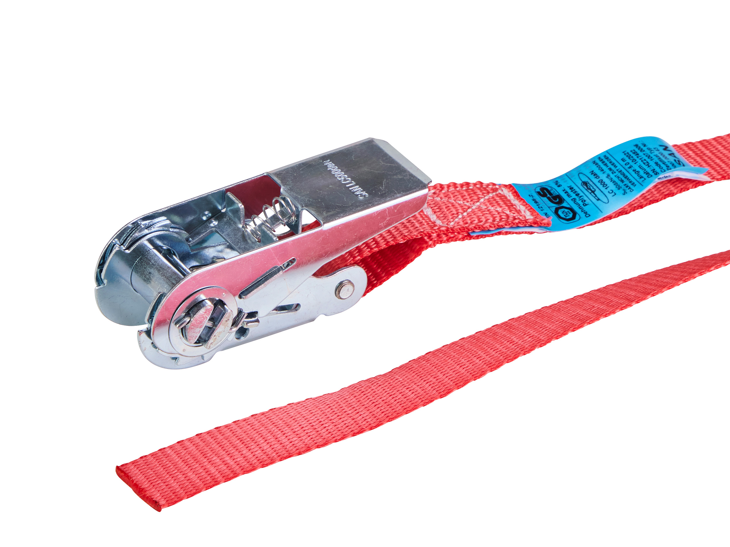 Zurrgurt, 5m, 25mm, LC 1000daN, einteilig, Standardratsche