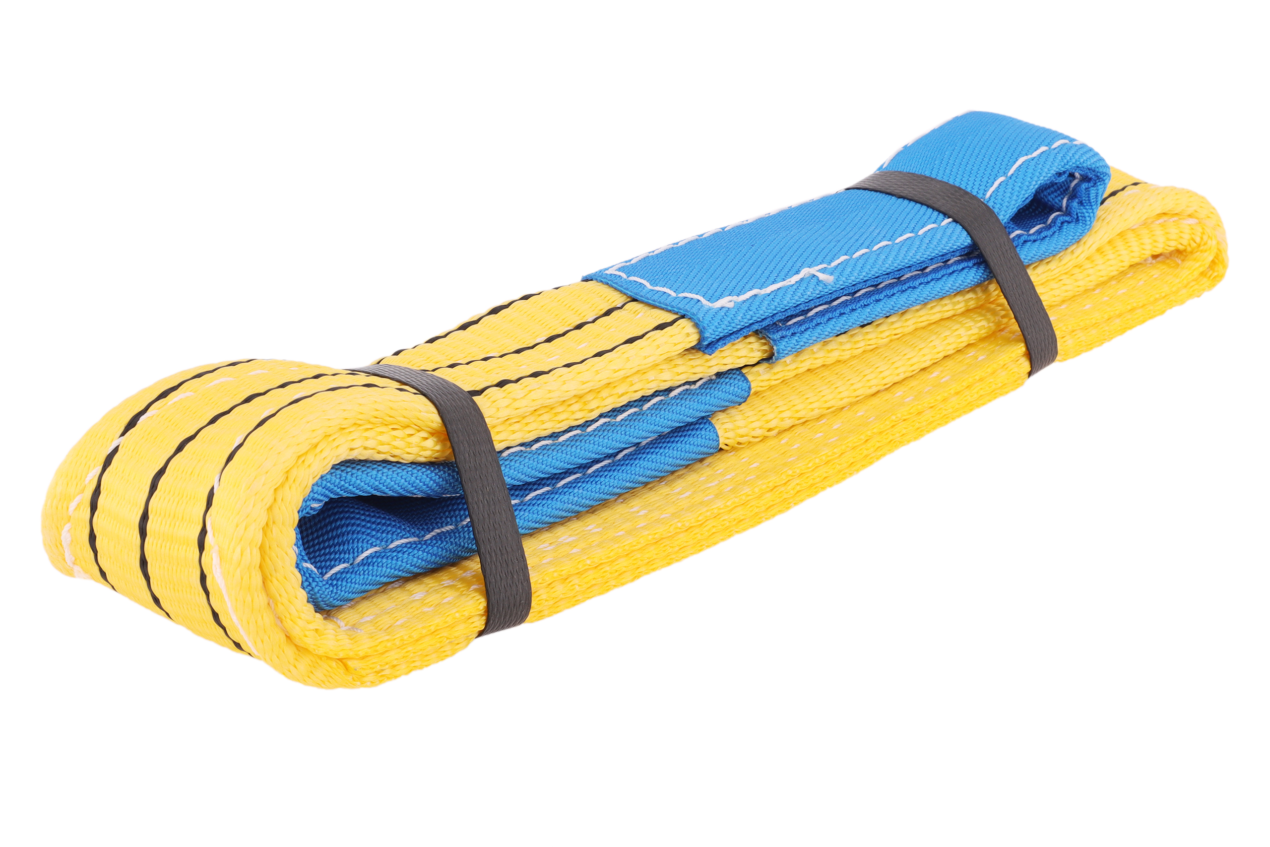 Hebeband 1m, WLL 3to, mit verstärkten Schlaufen