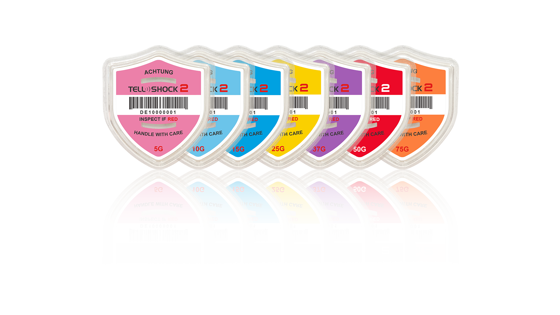 50g Stoßindikator - Tell-Shock 2