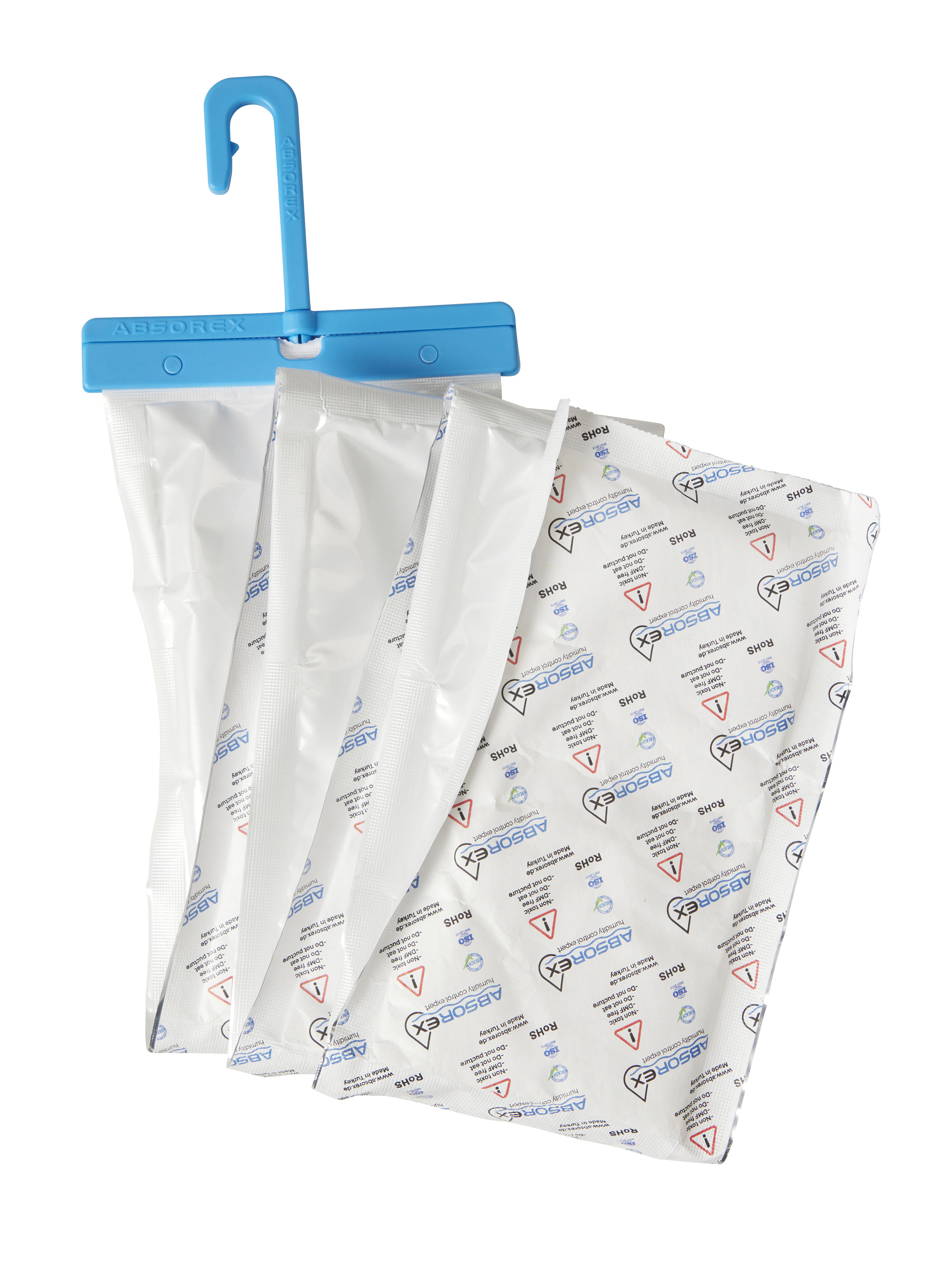 Absorex - Trockenmittelkette // 6 x 100g (mit Haken)